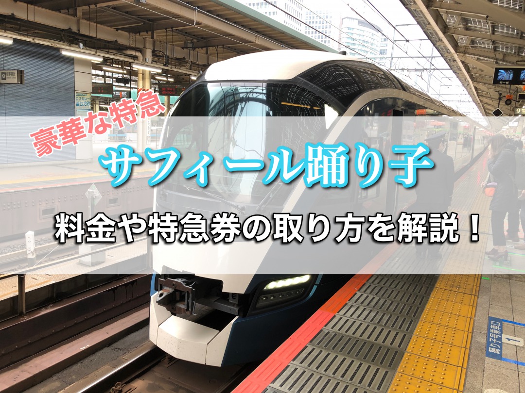 サフィール踊り子 の料金や特急券の買い方を解説 ビュースポットもご紹介