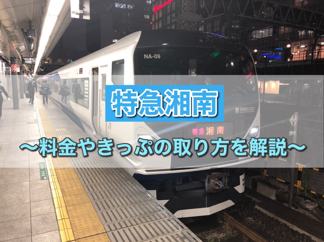 東海道線の新しい特急 湘南 ってどんな列車 料金や特急券の取り方を解説